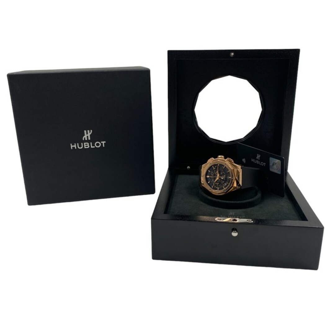 HUBLOT(ウブロ)の　ウブロ HUBLOT クラシックフュージョン アエロフュージョン クロノ 525.OX.0180.RX.ORL18 キングゴールド K18PG 自動巻き メンズ 腕時計 メンズの時計(その他)の商品写真