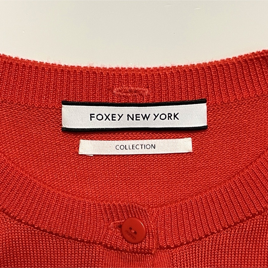 FOXEY NEW YORK(フォクシーニューヨーク)の★美品・ほぼ未使用★ フォクシー FOXEY NEW YORK カーディガン レディースのトップス(カーディガン)の商品写真