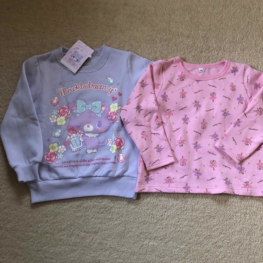 サンリオ(サンリオ)のサンリオ　ミュークルドリーミー　トレーナー キッズ/ベビー/マタニティのキッズ服女の子用(90cm~)(Tシャツ/カットソー)の商品写真