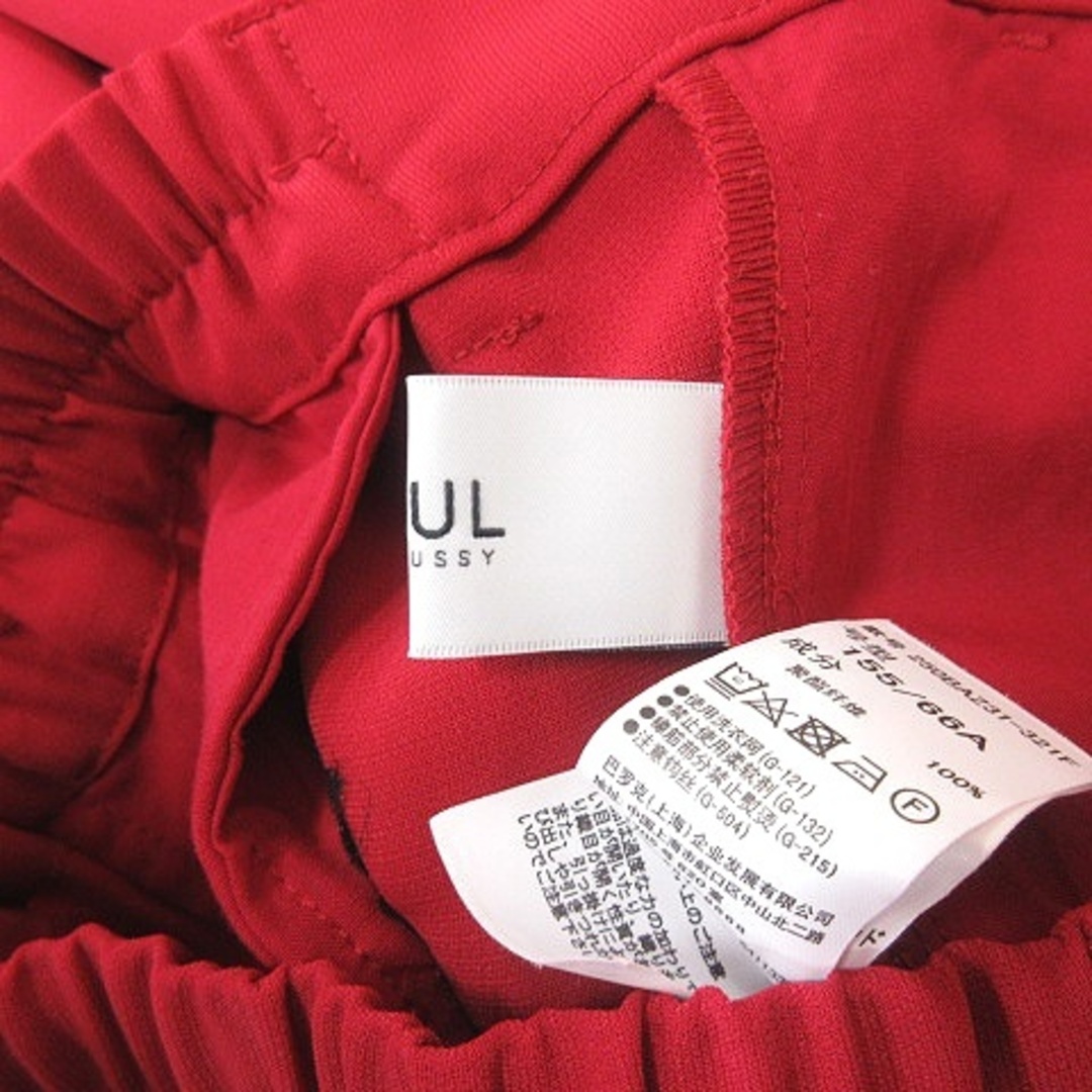 AZUL by moussy(アズールバイマウジー)のアズールバイマウジー スラックスパンツ M 赤 レッド /YI レディースのパンツ(その他)の商品写真