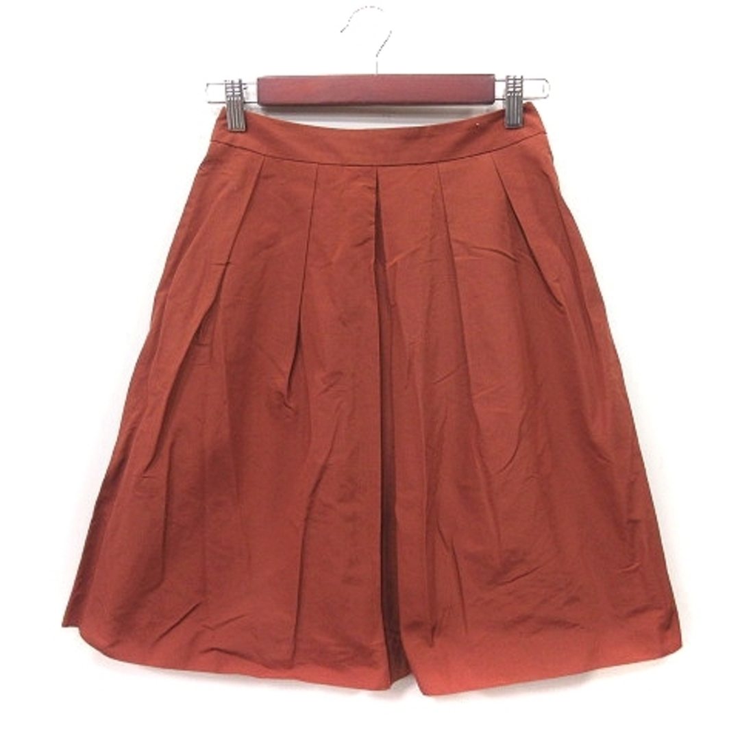 MACKINTOSH PHILOSOPHY(マッキントッシュフィロソフィー)のマッキントッシュフィロソフィー フレアスカート ミモレ ロング 34 茶 レディースのスカート(ロングスカート)の商品写真