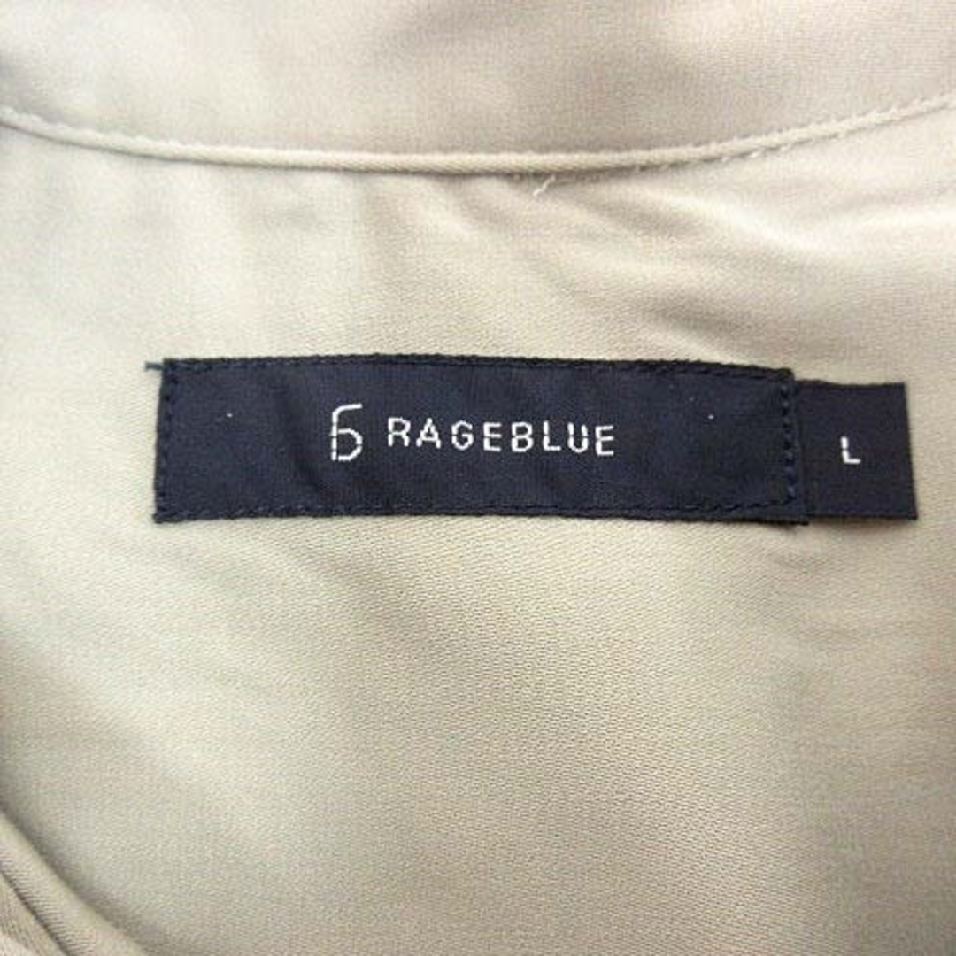 RAGEBLUE(レイジブルー)のレイジブルー RAGEBLUE シャツ 長袖 L 黄緑 ライトグリーン /YK メンズのトップス(シャツ)の商品写真
