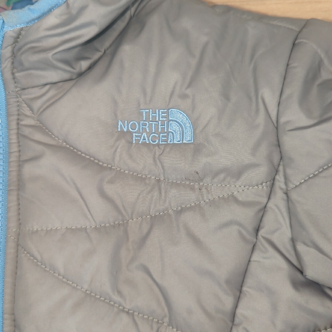 THE NORTH FACE(ザノースフェイス)の120 110 ノースフェイス　THENORTHFACE　リバーシブルジャケット キッズ/ベビー/マタニティのキッズ服女の子用(90cm~)(ジャケット/上着)の商品写真