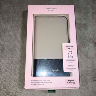 ケイトスペードニューヨーク(kate spade new york)のiPhon13PRO Kate Spade2Way手帳型スマホケース¥12100(iPhoneケース)