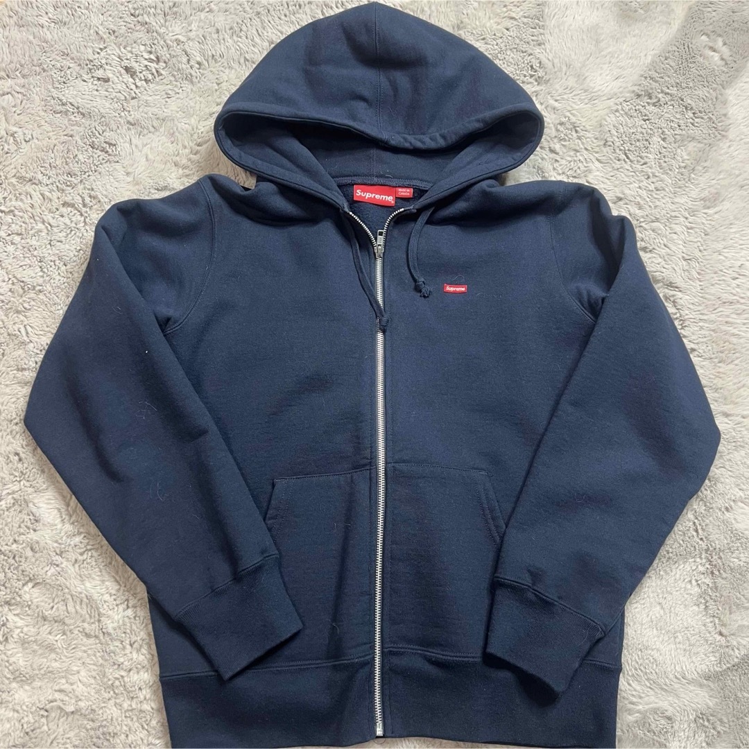 メンズSupreme Small Box Zip Up Sweatshirt Sサイズ