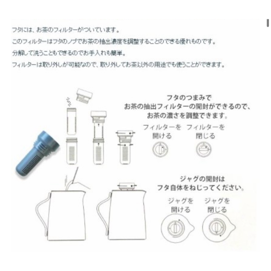 Stelton(ステルトン)のステルトン　エマ　バキューム　ジャグ　グレー　魔法瓶　おしゃれ　卓上 インテリア/住まい/日用品のキッチン/食器(テーブル用品)の商品写真