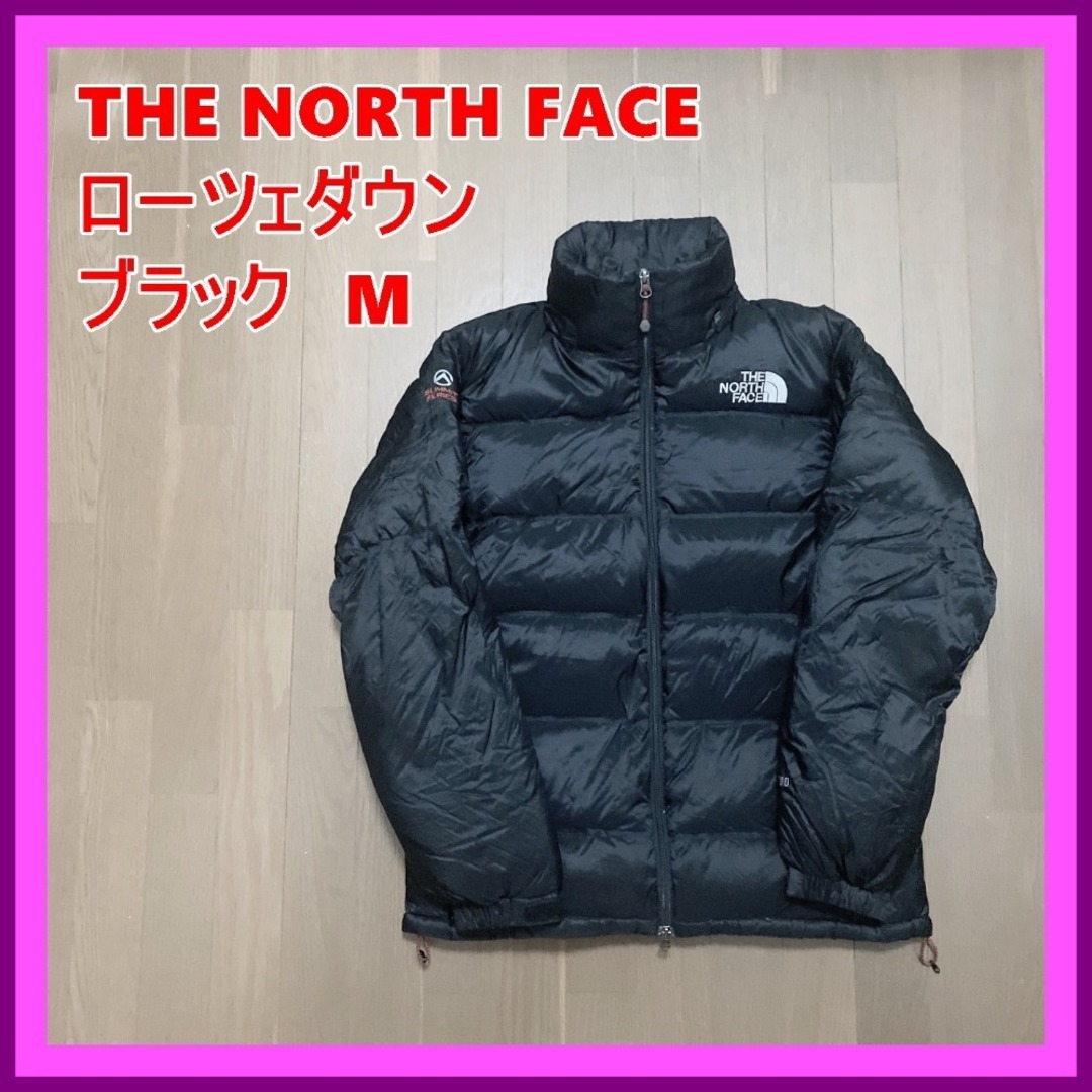 ◆THE  NORTH  FACE　ローツェダウンジャケット　ブラック　Ｍ　美品