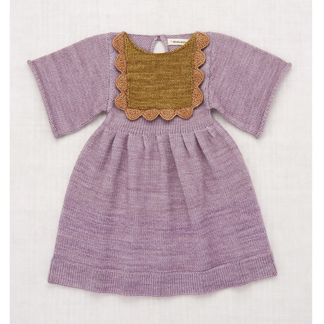 キッズ服女の子用(90cm~)Misha&Puff☆Scallop Bib Dress☆8y