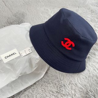 シャネル(CHANEL)のシャネル　CHANEL  バケットハット　バケハ　帽子　新品未使用(ハット)