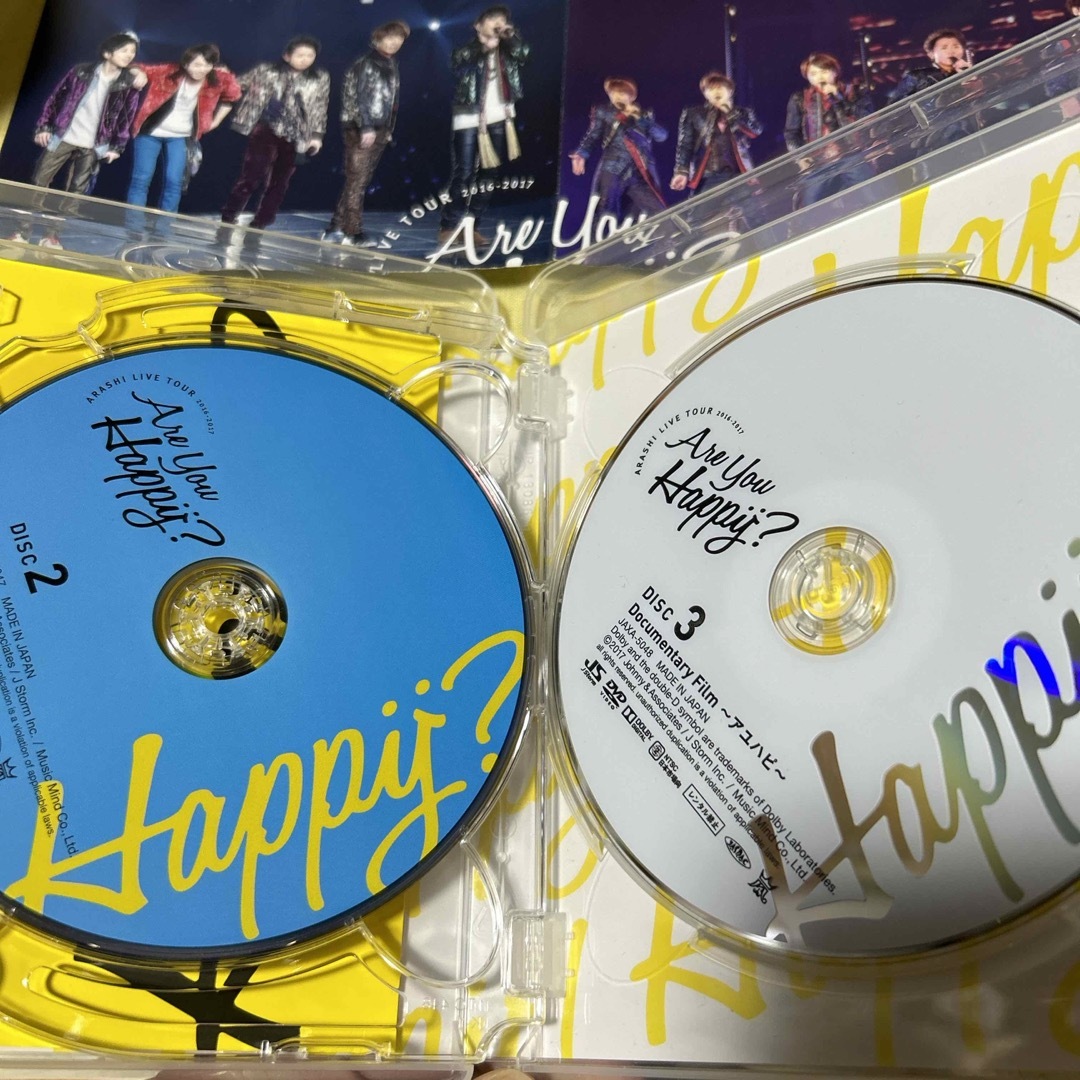 嵐(アラシ)の嵐　Are　You　Happy？ブルーレイ エンタメ/ホビーのDVD/ブルーレイ(ミュージック)の商品写真