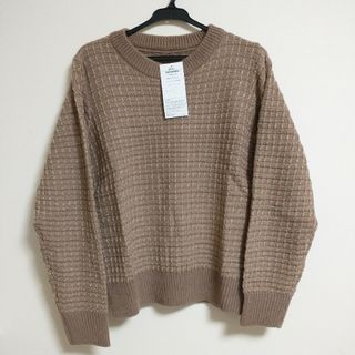 ディーホリック(dholic)の新品 DHOLIC ラメ ニット フリーサイズ セーター ブラウン ゴールド(ニット/セーター)