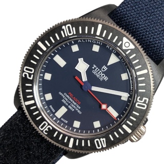 チュードル(Tudor)の　チューダー/チュードル TUDOR ペラゴス FXD 25707KN ブルー文字盤 チタン/カーボン メンズ 腕時計(その他)