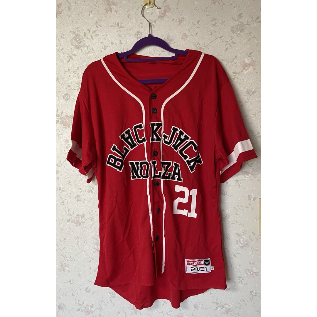 2ne1 ベースボールジャージ レディースのトップス(Tシャツ(半袖/袖なし))の商品写真