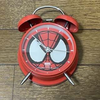 スパイダーマン　目覚まし　時計(置時計)