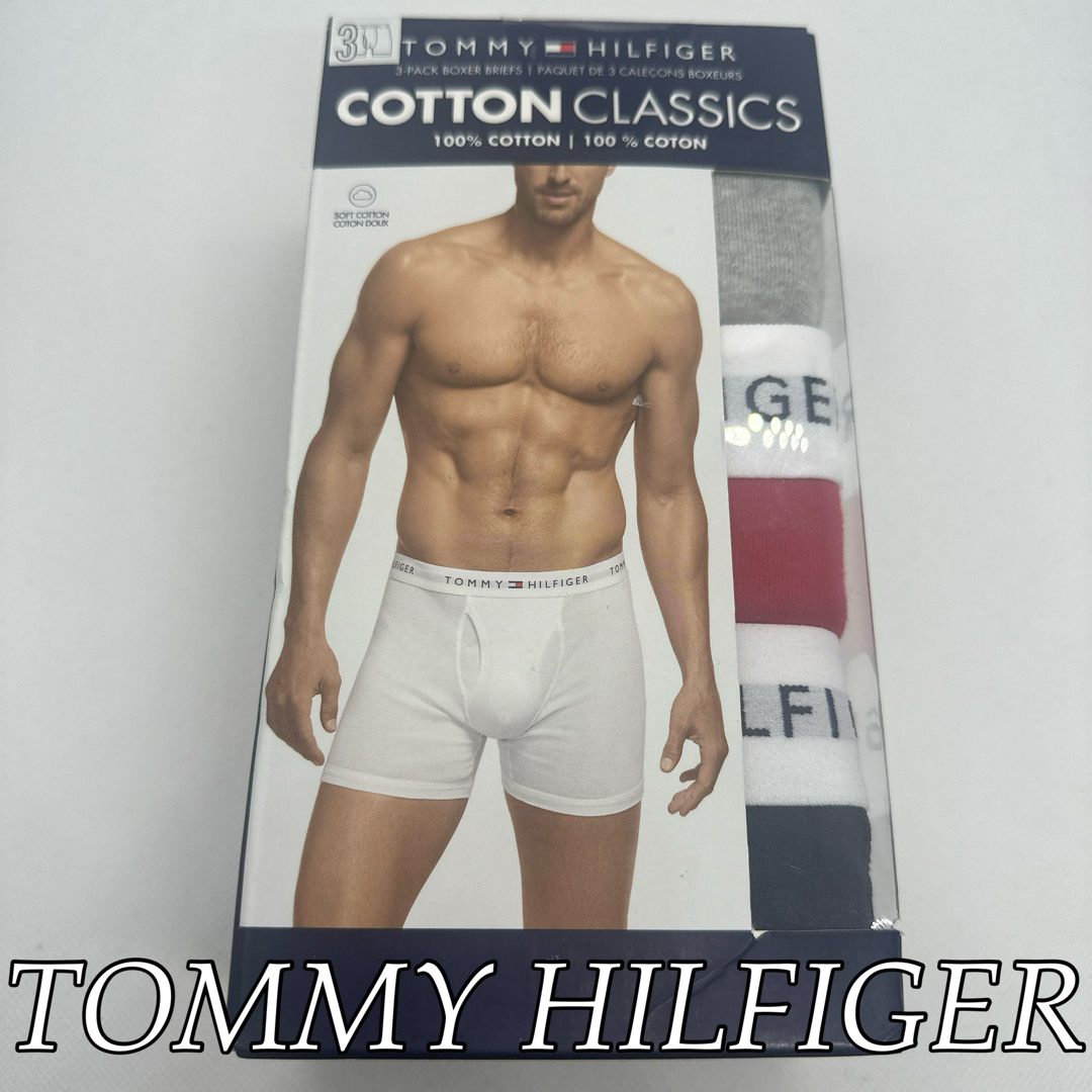 TOMMY HILFIGER(トミーヒルフィガー)の【USA輸入】トミーヒルフィガー　メンズパンツ　ボクサーパンツ　正規品XLサイズ メンズのアンダーウェア(ボクサーパンツ)の商品写真