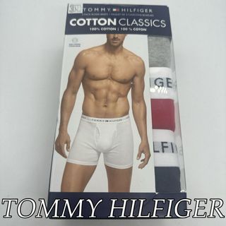 トミーヒルフィガー(TOMMY HILFIGER)の【USA輸入】トミーヒルフィガー　メンズパンツ　ボクサーパンツ　正規品XLサイズ(ボクサーパンツ)