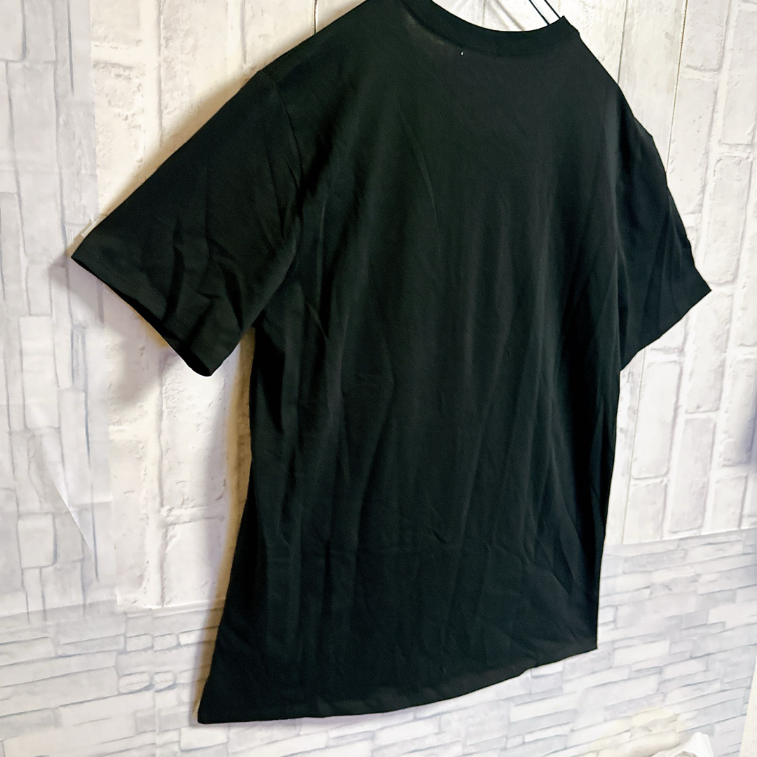Calvin Klein(カルバンクライン)の【USA輸入】カルバンクライン　Tシャツ 黒　CKロゴ　ユニセックス　Mサイズ レディースのトップス(Tシャツ(半袖/袖なし))の商品写真