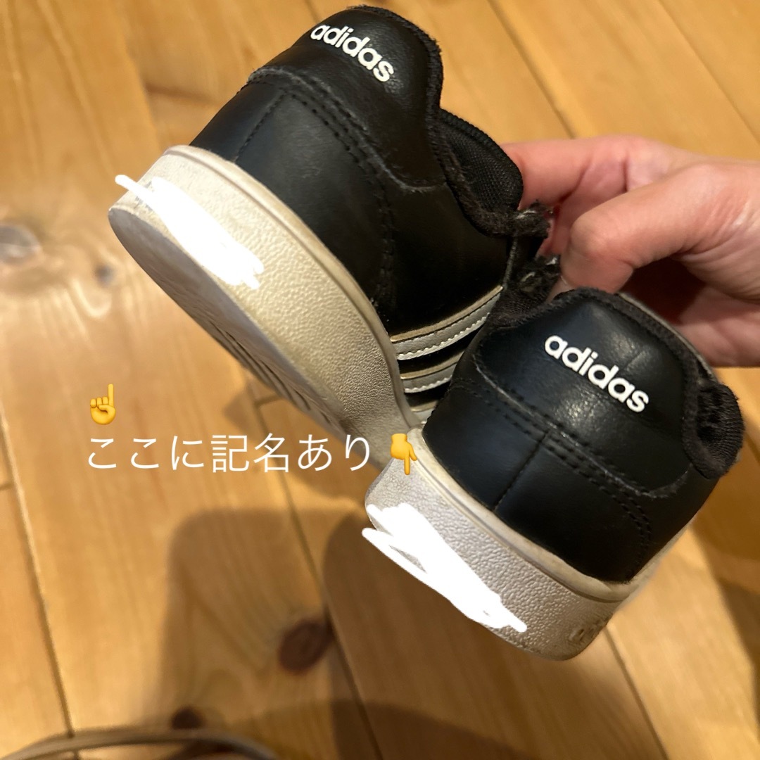 adidas(アディダス)のadidasアディダス☆スニーカー キッズ/ベビー/マタニティのキッズ靴/シューズ(15cm~)(スニーカー)の商品写真