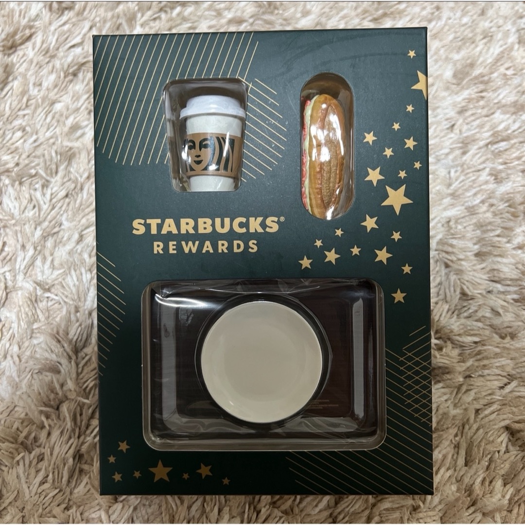 Starbucks(スターバックス)の新品♡スターバックス リワード ミニチュアコレクション ”For Here”♡ エンタメ/ホビーのコレクション(ノベルティグッズ)の商品写真