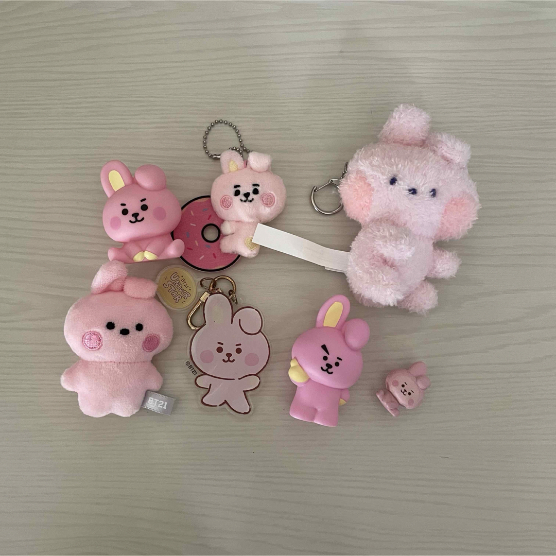 BT21(ビーティーイシビル)のBTS  BT21  COOKY  マスコット  ぬいぐるみ  ジョングク エンタメ/ホビーのおもちゃ/ぬいぐるみ(ぬいぐるみ)の商品写真