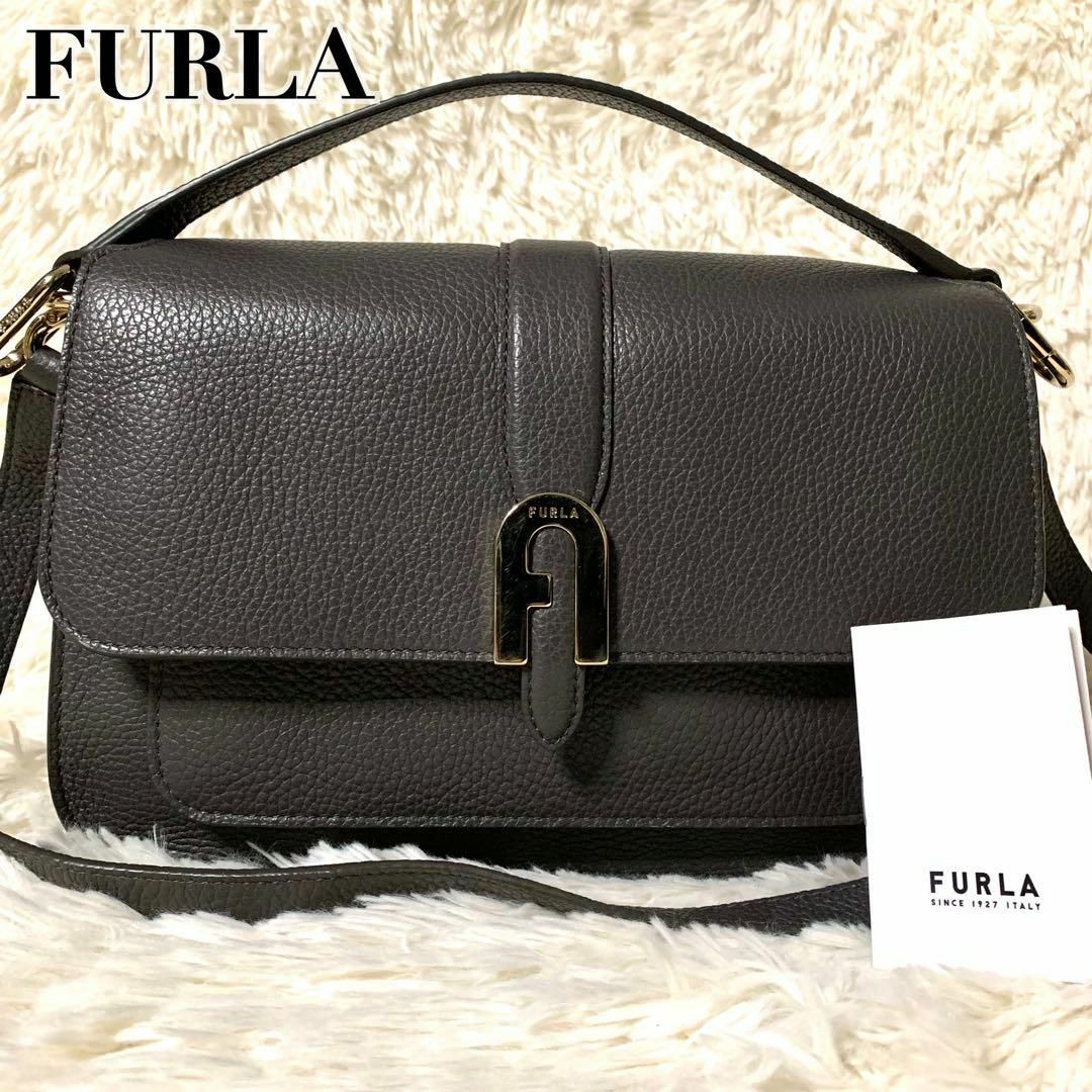 Furla - 未使用級✨フルラ ソフィア 2way ショルダーバッグ レザー ...