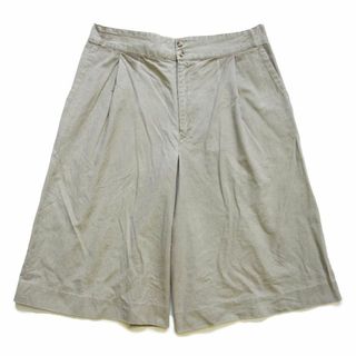 パタゴニア(patagonia)の80s patagoniaパタゴニア コットンポプリン キュロットパンツ カスタム グレーベージュ 10★ショーツ ショートパンツ ビンテージ(キュロット)