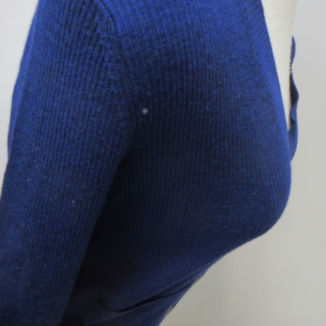 A.P.C(アーペーセー)のアーペーセー ウールカーディガン ジャケット 青 XSサイズ IBO46 レディースのトップス(カーディガン)の商品写真