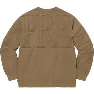 シュプリーム(Supreme)のSupreme Tonal Appliqué Crewneck Sサイズ(スウェット)