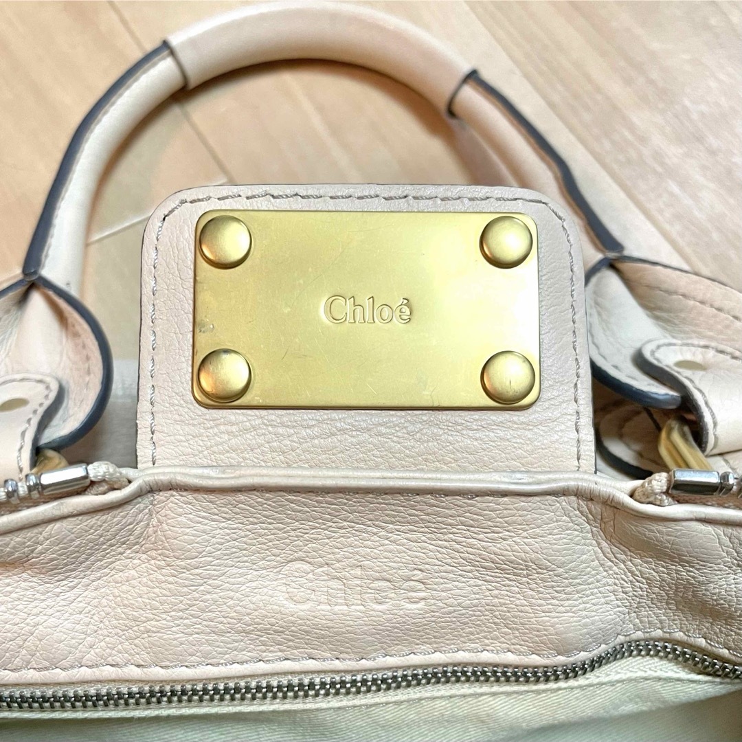 Chloe(クロエ)の美品✨Chloeクロエ / パディントン ホワイト レディースのバッグ(ハンドバッグ)の商品写真
