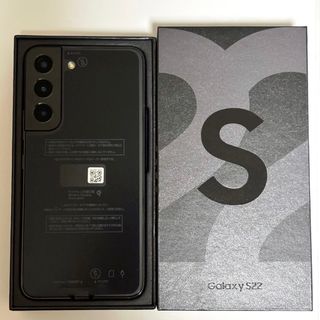 ギャラクシー(Galaxy)の【新品未使用】Galaxy S22 Phantom Black 256GB(スマートフォン本体)