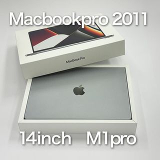 アップル(Apple)のMacbookpro 2011 14インチ M1pro スペースグレイ(その他)