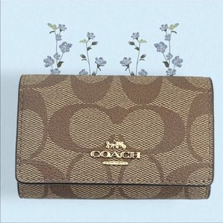 コーチ(COACH)のコーチのキーケース カードケースとしても使用可能　プレゼントにも(キーケース)