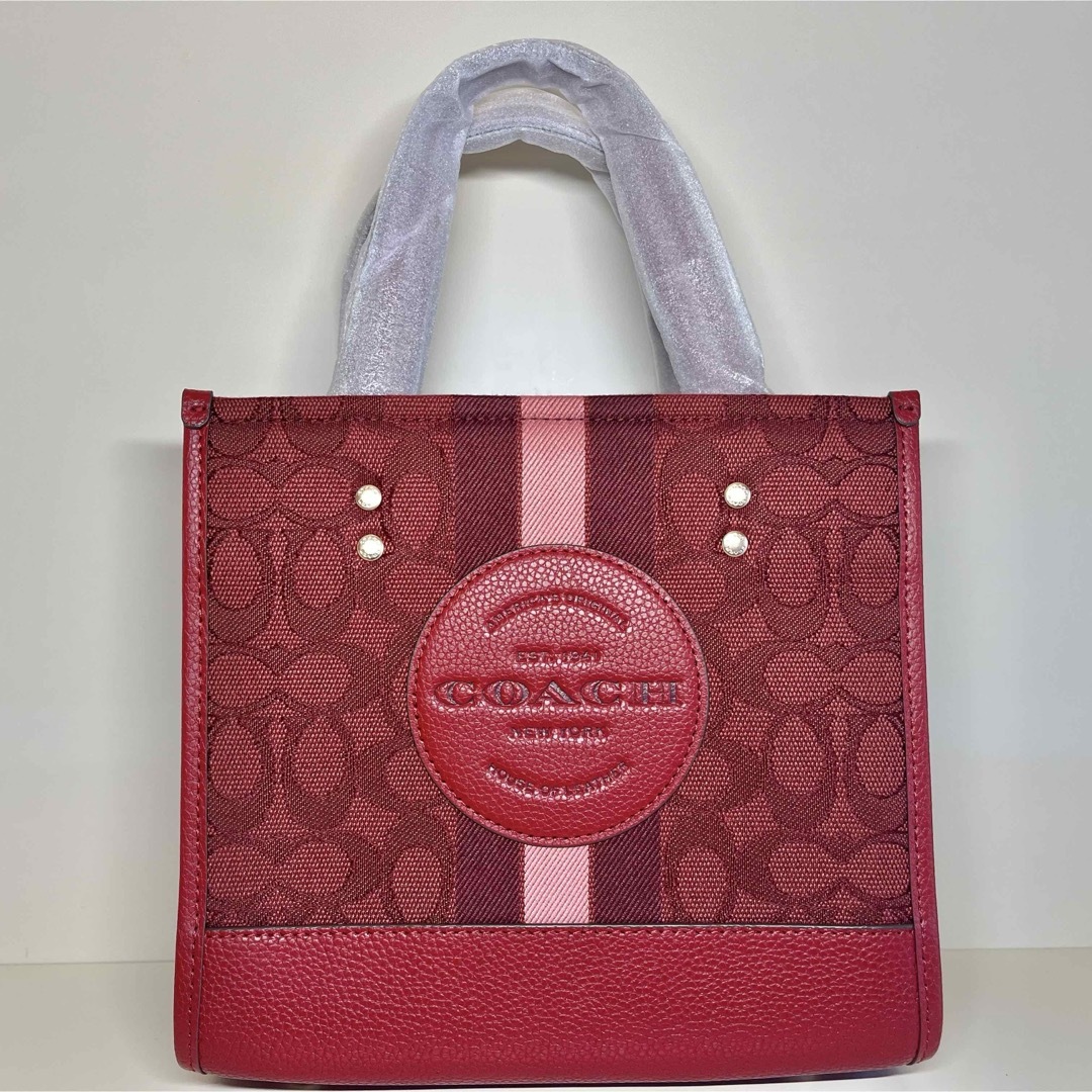 COACH - ✨️新品✨️COACH トート ショルダー 2way レッドの通販 by