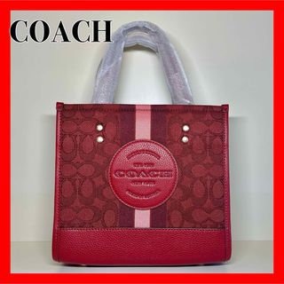 コーチ(COACH)の✨️新品✨️COACH  トート ショルダー 2way レッド(トートバッグ)