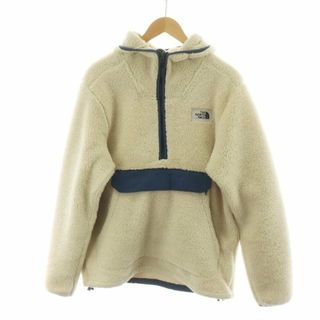 ザノースフェイス(THE NORTH FACE)のTHE NORTH FACE キャンプシェア フーディー フリースパーカー 白(パーカー)