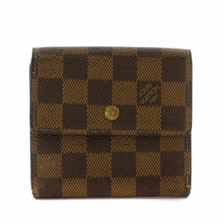 ルイヴィトン(LOUIS VUITTON)のLOUIS VUITTON ポルトモネビエカルトクレディ 二つ折り財布 ダミエ(折り財布)