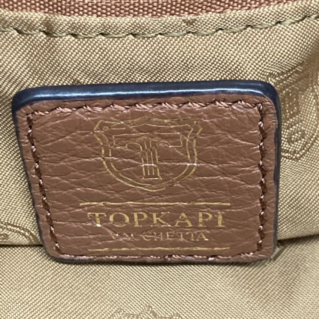 TOPKAPI(トプカピ)の★TOPKAPI トプカイ ワンショルダーバッグ レザー ブラウン レディースのバッグ(ショルダーバッグ)の商品写真