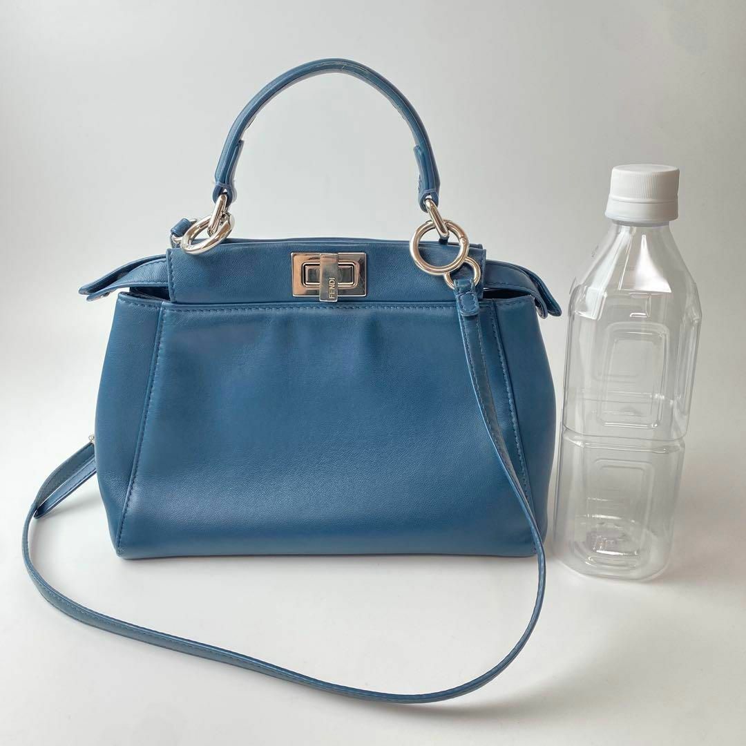 FENDI(フェンディ)のフェンディ FENDI 8BN244 ピーカブー ショルダー ミニ ハンドバッグ レディースのバッグ(ショルダーバッグ)の商品写真