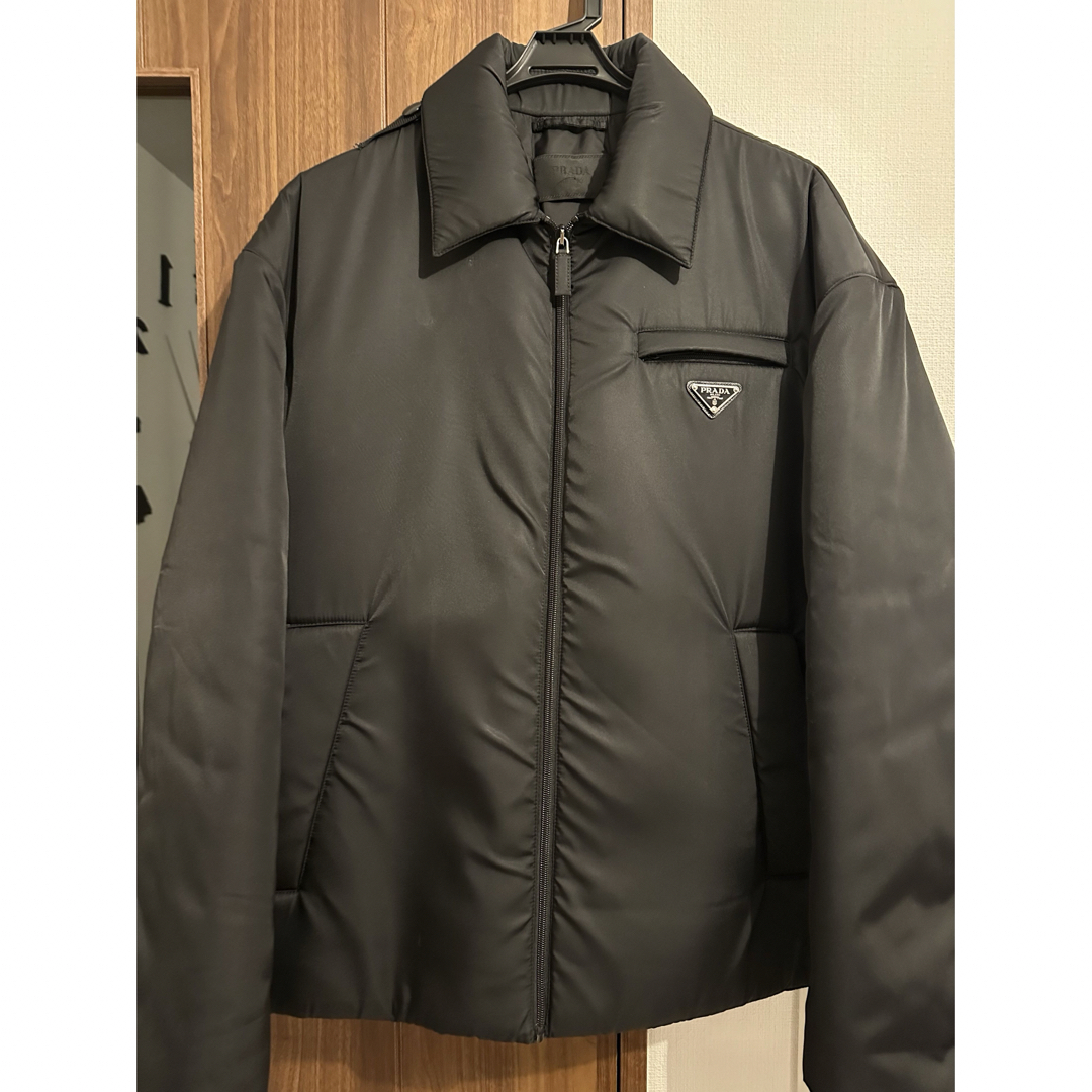 PRADA(プラダ)のPRADA 18aw nylon gabardine padded jacket メンズのジャケット/アウター(ブルゾン)の商品写真