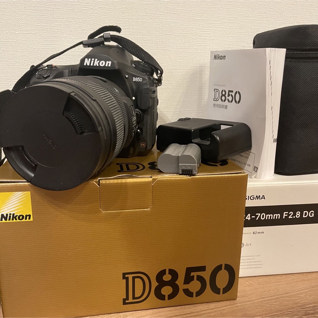 NIKON ニコン D850 レンズセット カメラ スマホ/家電/カメラのカメラ(デジタル一眼)の商品写真