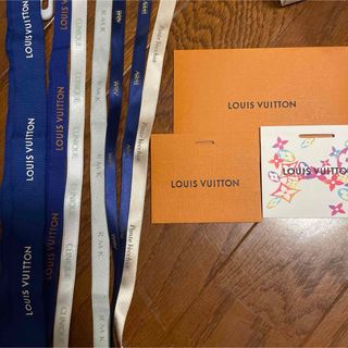 ルイヴィトン(LOUIS VUITTON)のルイヴィトン　メッセージカード、リボン(ショップ袋)