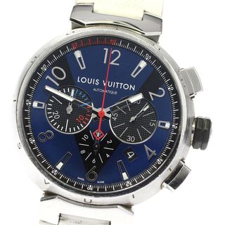 ルイヴィトン(LOUIS VUITTON)のルイ・ヴィトン LOUIS VUITTON Q102V タンブール クロノグラフ 自動巻き メンズ 箱付き_794000(腕時計(アナログ))