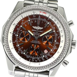 ブライトリング(BREITLING)のブライトリング BREITLING A25362 ベントレー モーターズ クロノグラフ 自動巻き メンズ 良品 _795430(腕時計(アナログ))