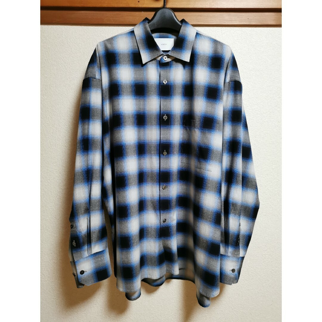 stein(シュタイン)のstein 23aw OVERSIZED DOWN PAT SHIRT シャツ メンズのトップス(シャツ)の商品写真