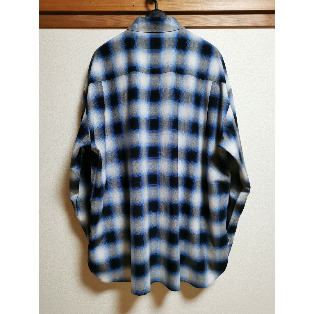 stein(シュタイン)のstein 23aw OVERSIZED DOWN PAT SHIRT シャツ メンズのトップス(シャツ)の商品写真