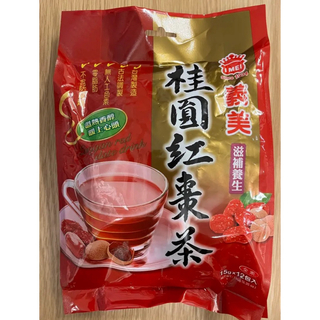 義美 IMEI 竜眼ナツメ茶（ノンカフェイン）｜桂圓紅棗茶 180g(健康茶)