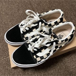 オールドスクール(OLD SKOOL（VANS）)のVANS ヴァンズ  OLD SKOOL DX  ブラック×ホワイト(スニーカー)