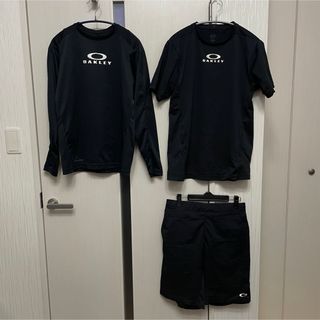 Oakley - OAKLEY コンプレッションウェア 4点セット Tシャツ ハーフパンツ セット