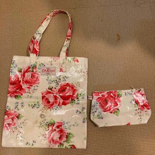 キャスキッドソン(Cath Kidston)のCath Kidson パックとポーチのセット(トートバッグ)