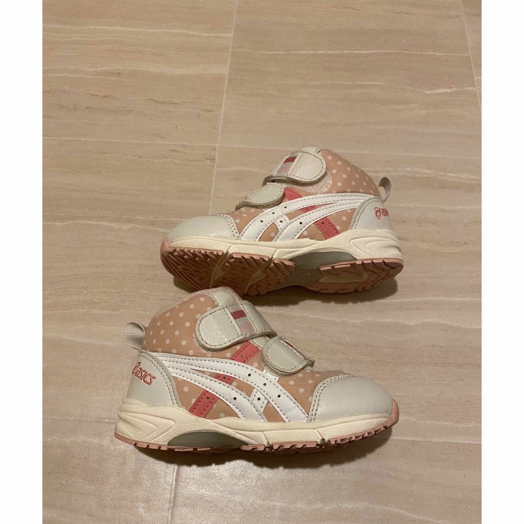 asics(アシックス)のアシックス　子ども靴　14.0cm ピンク　 キッズ/ベビー/マタニティのベビー靴/シューズ(~14cm)(スニーカー)の商品写真